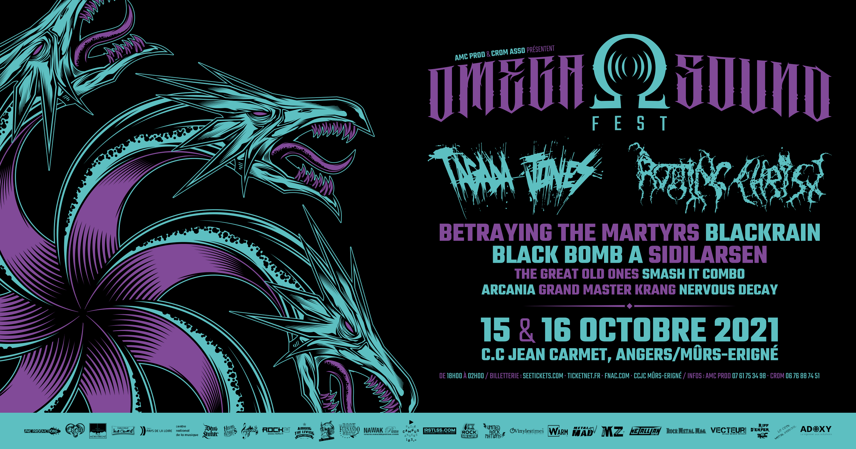 OMEGA SOUND FEST : l&rsquo;affiche est complète et sans dis …